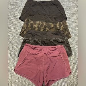 4 pair crz yoga shorts.